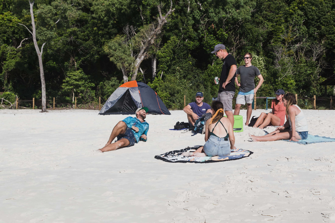 Camping at Whitehaven Beach, Can you camp at Whitehaven Beach, Whitsunday Island Camping, Camping Whitsundays, Airlie Beach Camp sites, Campgrounds Airlie beach, Airlie beach on a budget, Whitsundays on a budget, Copyright Plain Jane Creative 2019